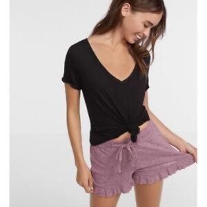 DONATED: Express Knit Ruffle Shorts, XS